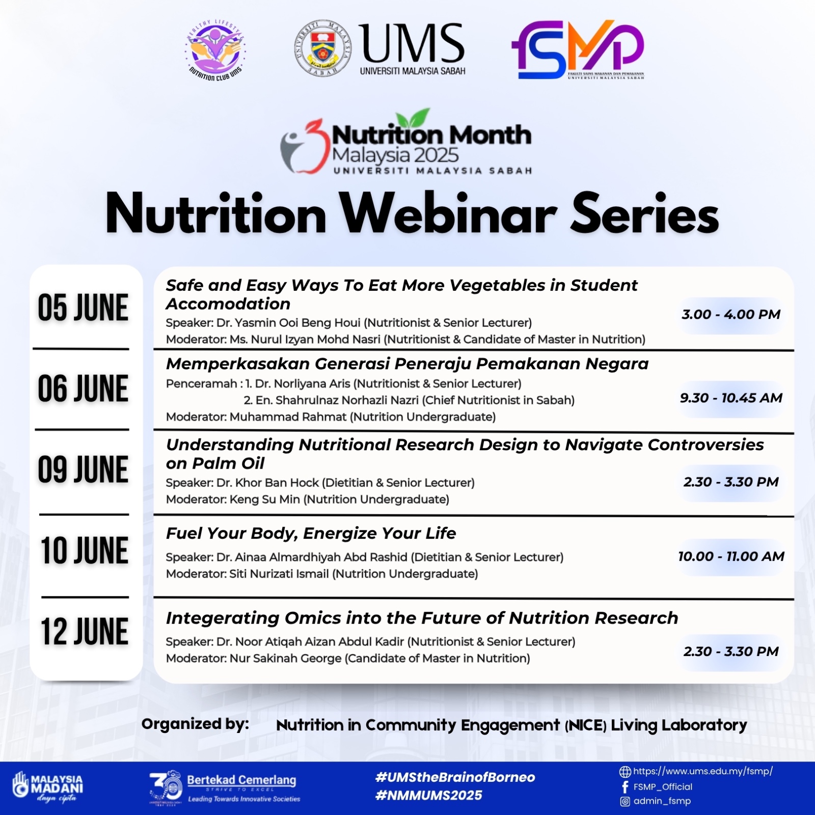 Nutrition Webinar Series
